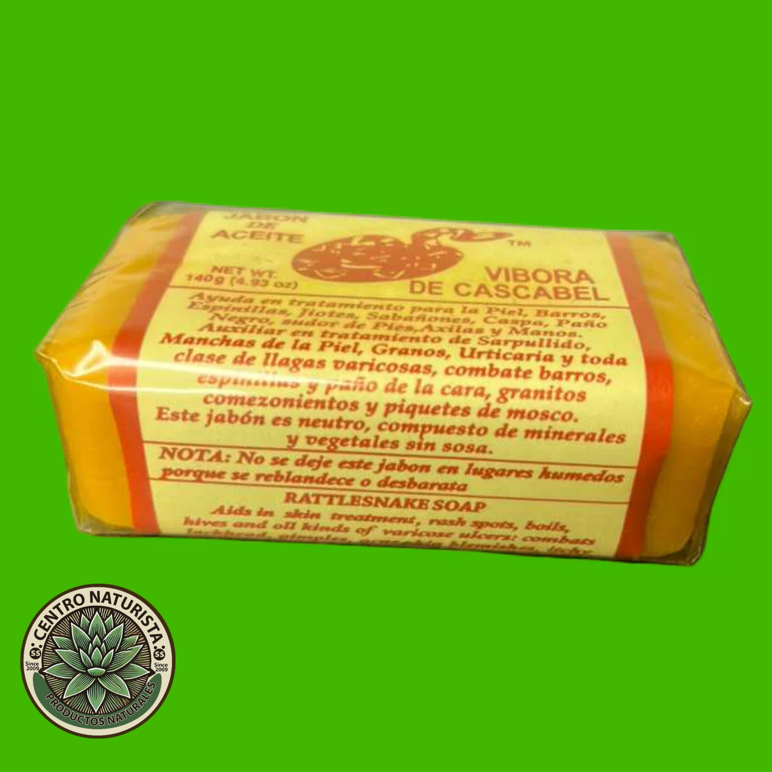 Jabón de Aceite de Ví­bora de Cascabel
