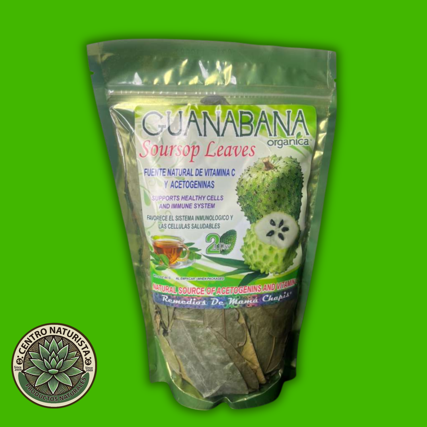 Hojas de Guanábana Orgánica – Té Herbal