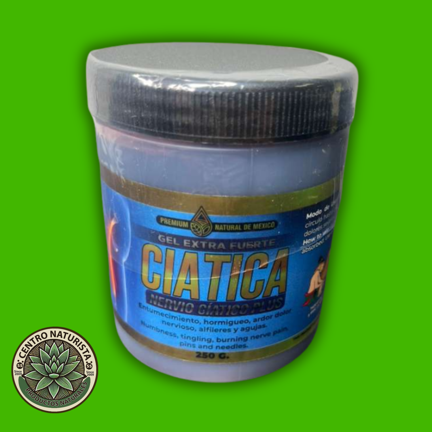 Gel Herbal D.N.Z Extra Fuerte 3 en 1