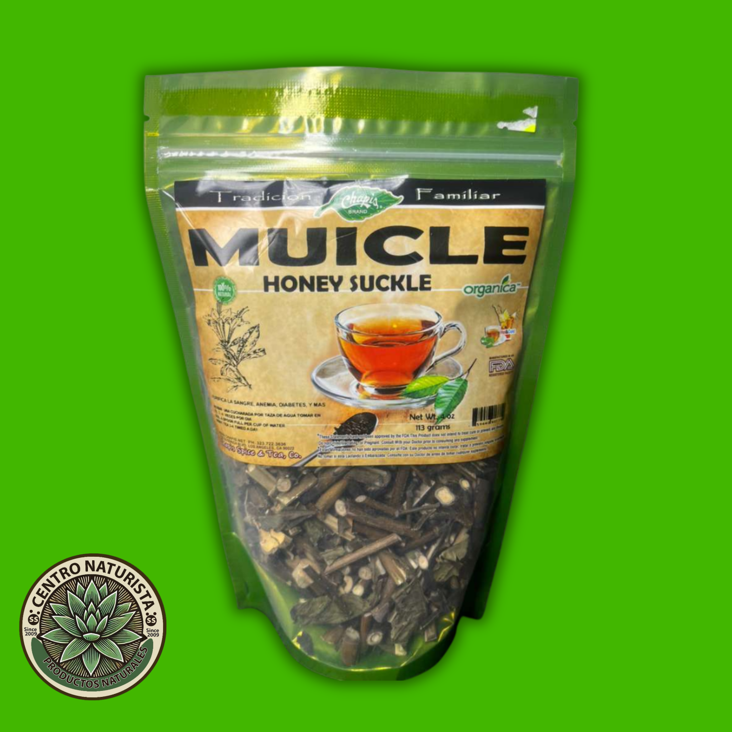 Muicle (Madreselva Mexicana) – Té de Hierbas Natural