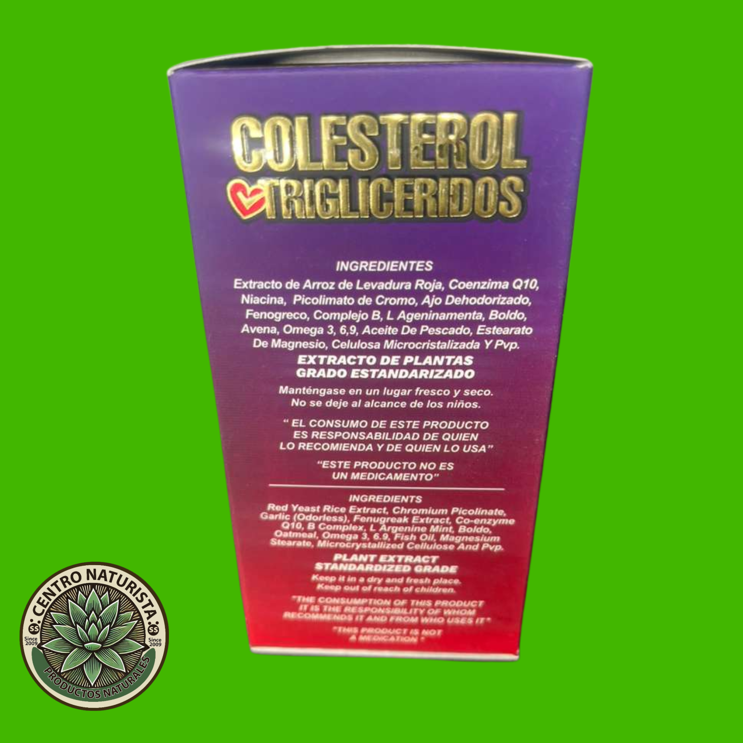 Suplemento Natural con Omega 3,6,9