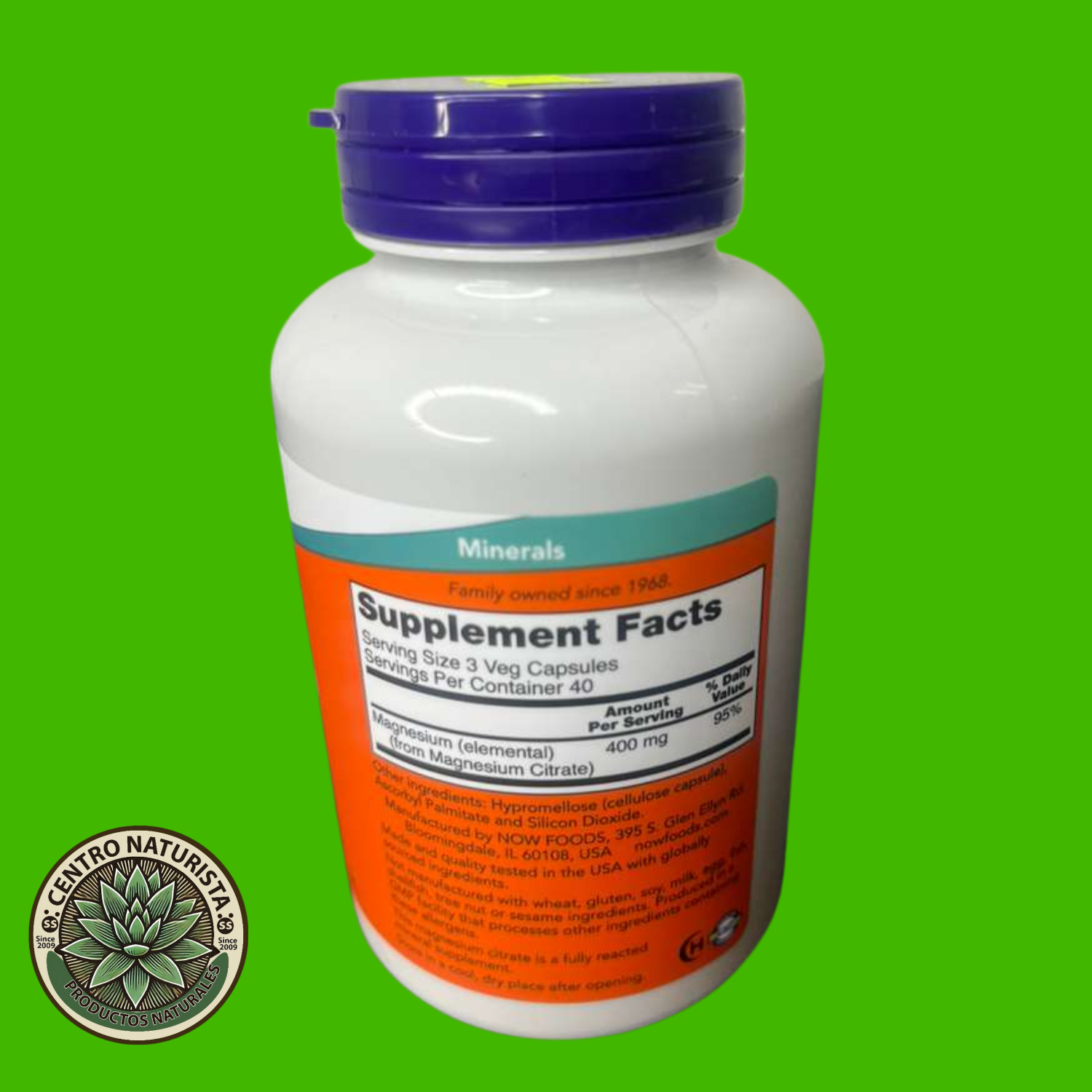 NOW Magnesium Citrate
