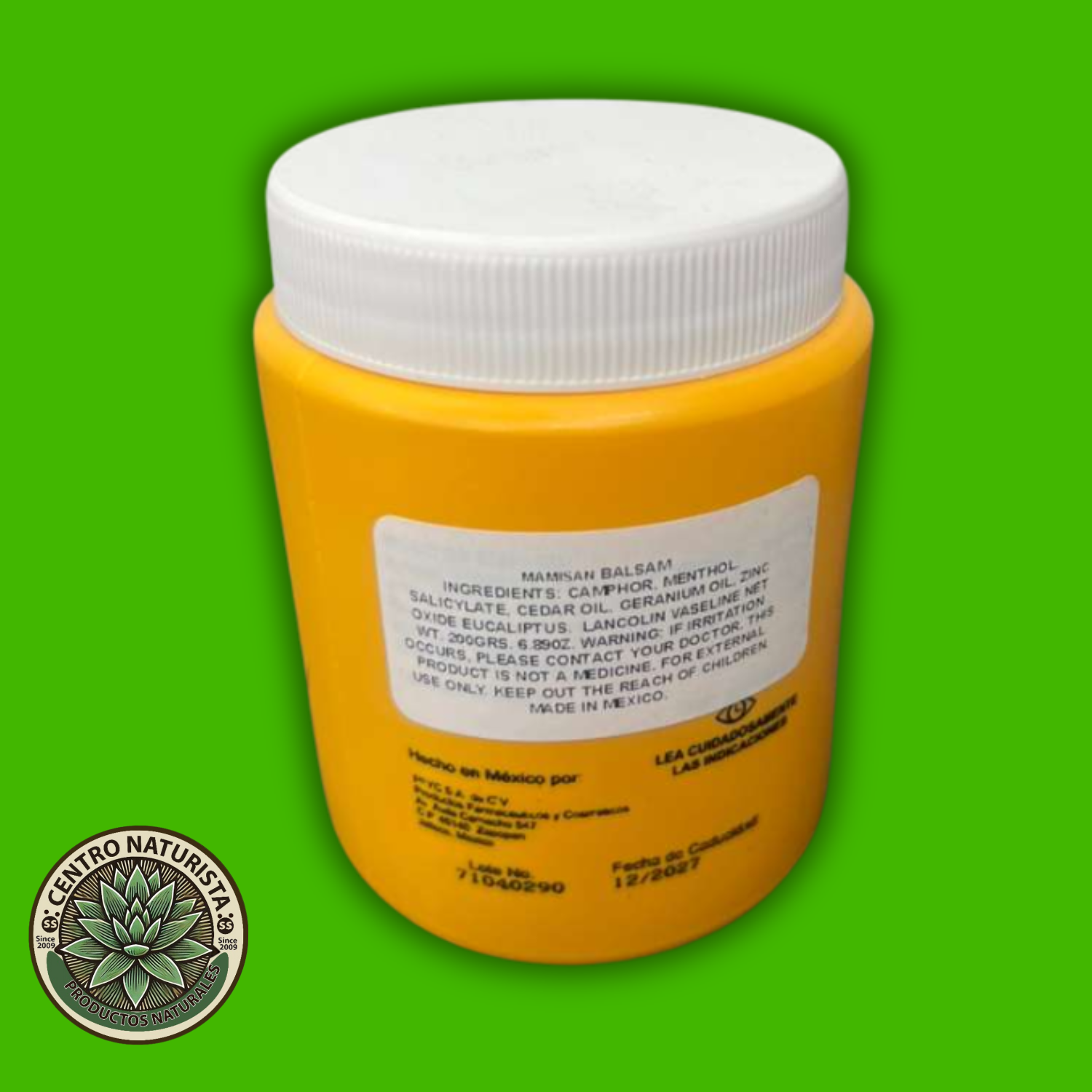 Ungüento Herbal Mamisan D.N.Z
